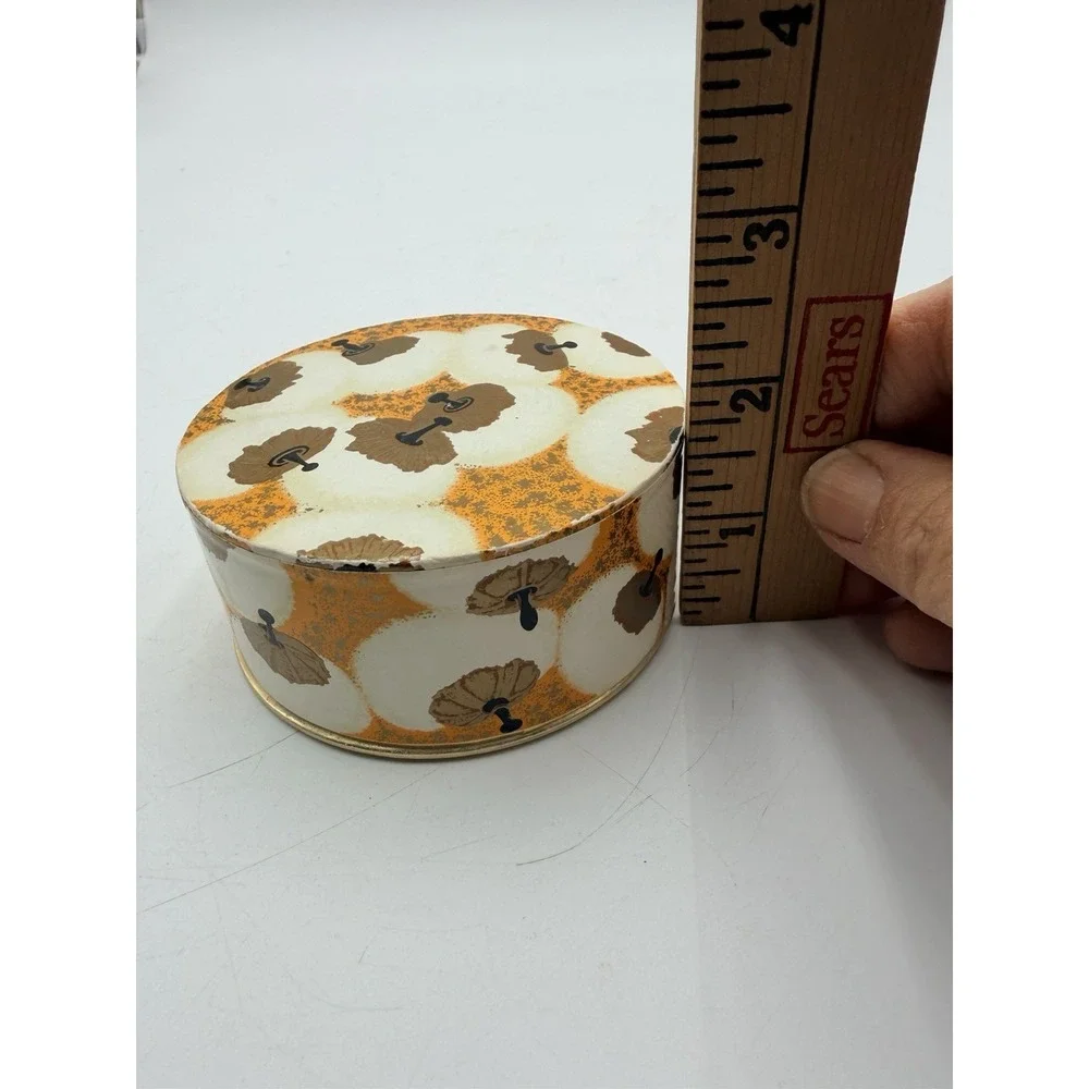 Vintage COTY AIRSPUN Face Powder 2.3 Oz. Round Box Dresser Decor Partial Full